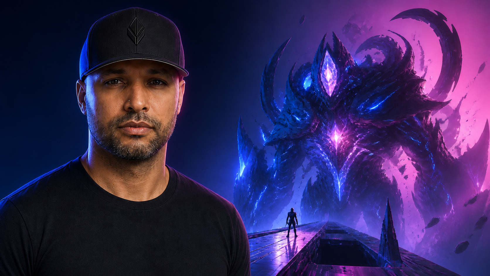 Lambo before the Nightgrid gate