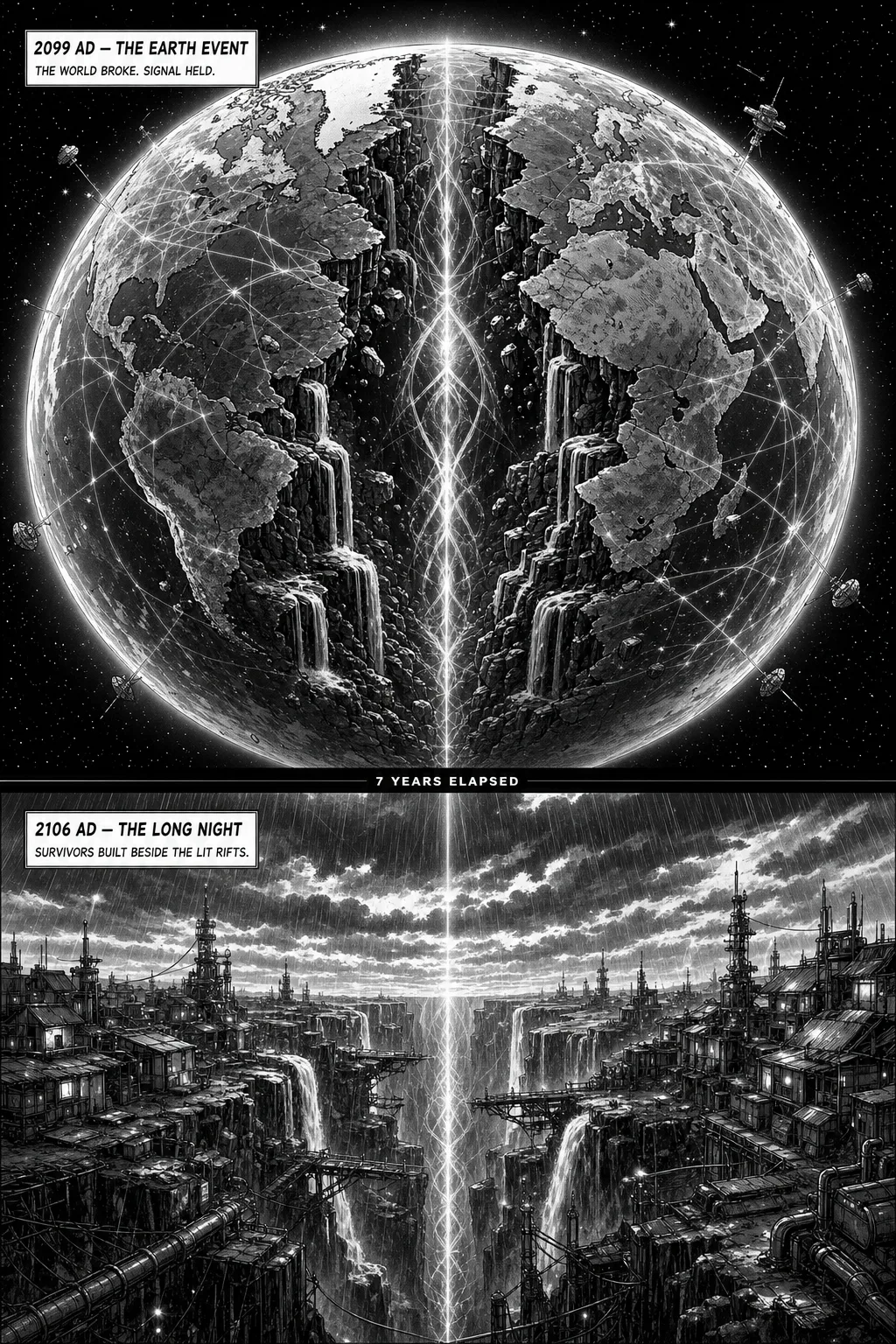 2099 the Earth Event and 2106 the Long Night
